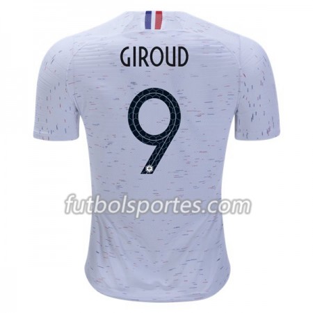 Camisetas Francia Giroud 9 Segunda Equipacion Mundial 2018